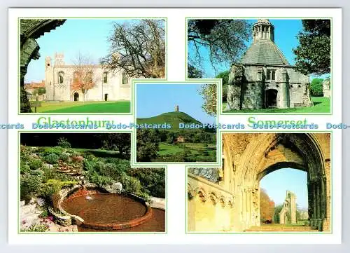 D339833 Glastonbury Somerset. Die Abteiruine. John Hinde. J. Arthur Dixon. V.G