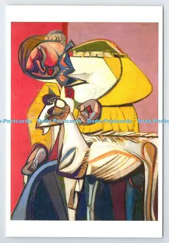 D337884 Victoria and Albert Museum. Frau mit Ziege. Robert Colquhoun. Abakus