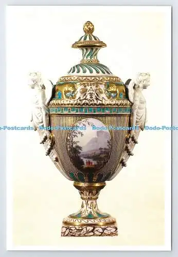 D337885 Victoria and Albert Museum. Vase mit Deckel. Derby. University of Liverpool