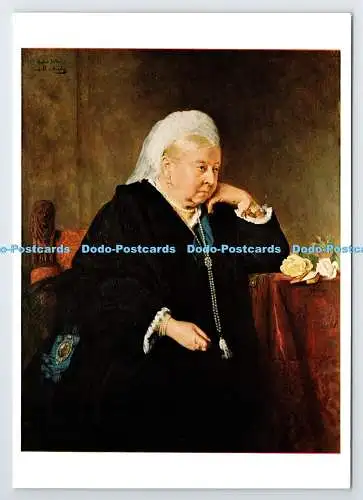 D337888 Queen Victoria. H. Von Angeli. W. S. Cowell. National Portrait Gallery