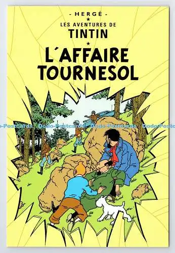 D339856 Herge Les Aventures de Tim und Struppi. L Affaire Tournesol. Herge. Moulinsart