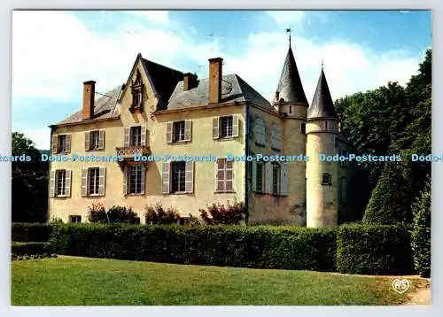 D337897 Chanonat. Puy de Dome. Chateau de Varvasse. Lys. As De Coeur