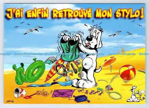 D339862 Jai Enfin Retrouve Mon Stylo. Cartoon Sammlung. Gai Luron de Gottib