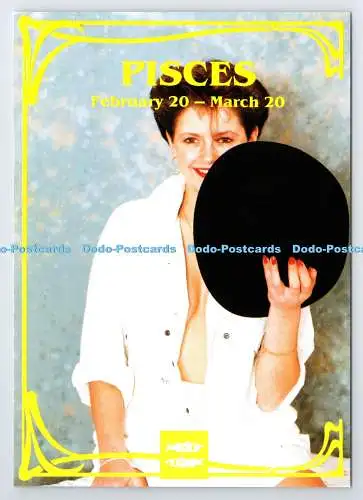 D339875 Fische. Model Natalie. ABBA Postkarte. Barry Lambert