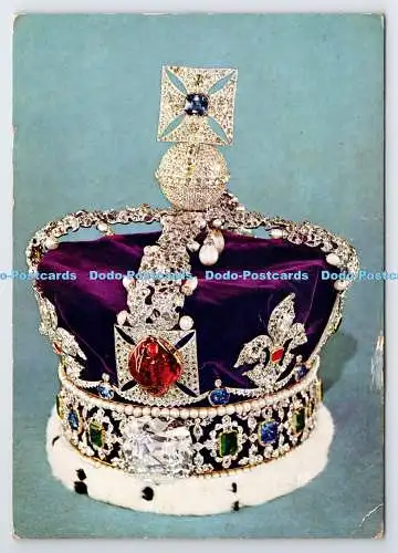 D337962 Kaiserliche Staatskrone. Hergestellt für Georg VI. Colin Richardson Drucker. Cro