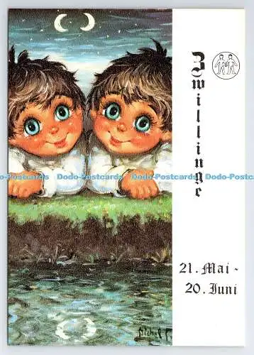D339929 Zwillinge. Michel Thomas. Krisarts