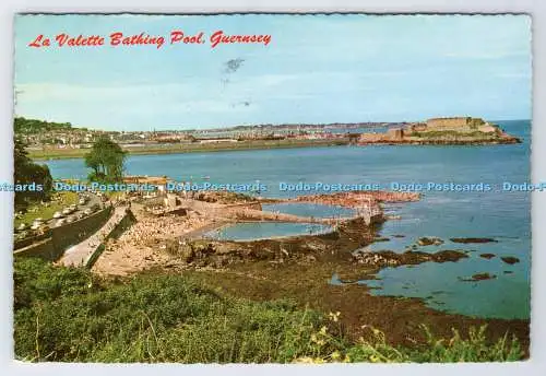 D337972 Guernsey. La Valette Pool. Die fotografische Grußkarte. Natur