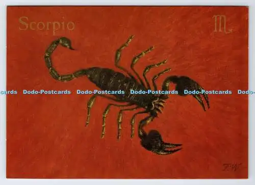 D339939 Skorpion. Der Skorpion. Sternzeichen. Rundholzpresse. Timothy Whi