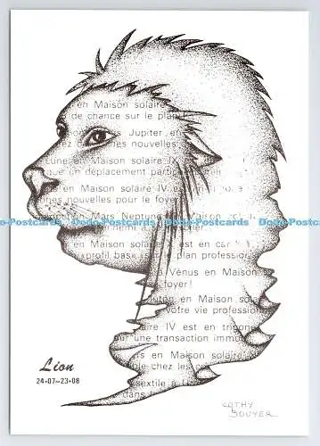 D339946 Löwe. Cathy Bouyer. Edite Par l artiste
