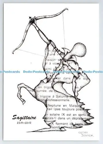D339950 Sagittaire. Cathy Bouyer. Edite Par l artiste