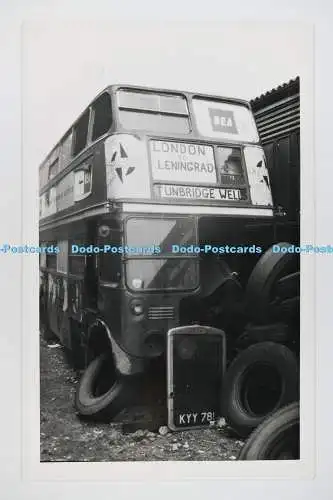C028133 Bus. London nach Leningrad. Tunbridge Wells. KYY781. Altes Foto