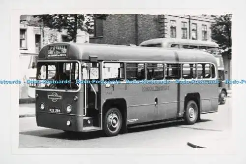 C028144 Bus. Privat. MXX294. London Transport. Altes Foto