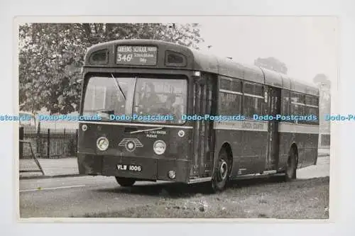 C028157 Bus. Queens School. Norden. Nr. 346E. VLW100G. London Transport. J. G. S.