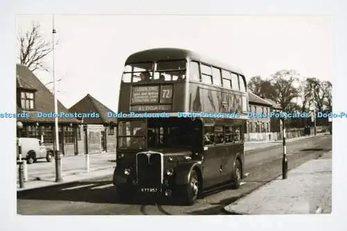 C028171 Bus. Aldgate. Grüne Linie. Nr. 72. KYY957. W. J. Haynes. Leahurst Road. L