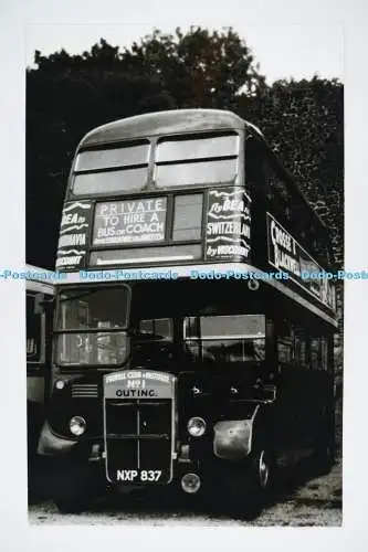 C028195 Bus. Privat. Fulwell Club und Institut. Nr. 1. Ausflug. NXP837. W.J.H