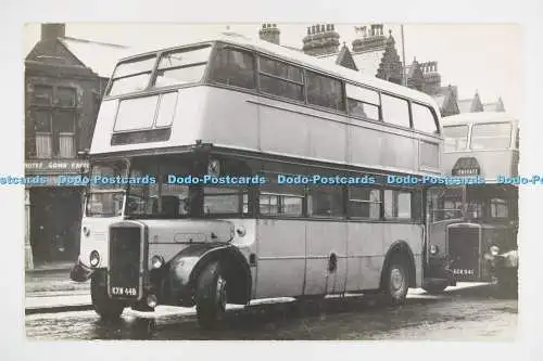 C028221 Bus. KXW449. M. D. Shaw. Iffley Rd. Oxford. Altes Foto