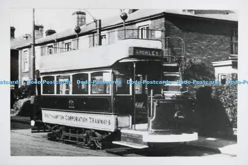 Straßenbahn C028272. Shirley. Southampton Corp. Tramways. Altes Foto
