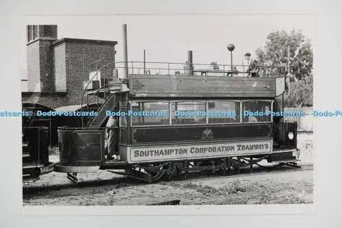 Straßenbahn C028274. Southampton Corp. Tramways. Altes Foto