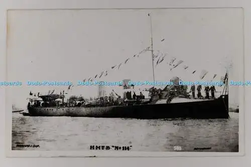 C029272 Torpedoboot HMTB Nr. 114. Tom Molland. Roy Smith. Plymouth. 1903