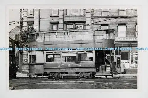 Straßenbahnen C028289. Seaforth. Liverpool Corporation Personenbeförderung. Altes Foto