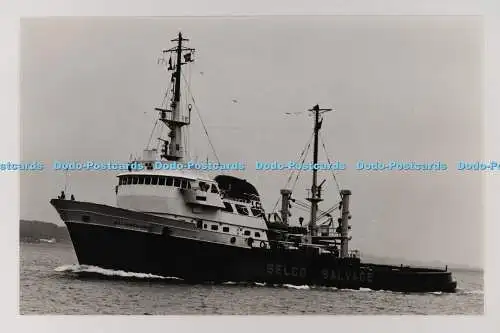 C029282 Schiff Salvanguard. Selco Salvage. Altes Foto