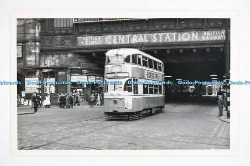 Straßenbahn C028291. British Railways Central Station. Altes Foto