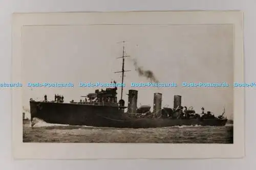 C029340 HMS Racoon. Altes Foto