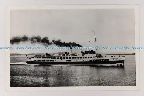 C029343 Schiff Queen Mary. Clyde River. Altes Foto