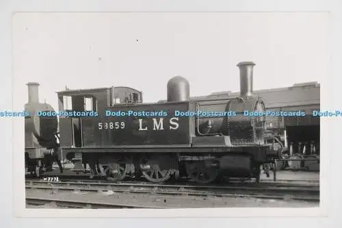 Lokomotive C028408. L.M.S. 58859. Echte Fotos. Altes Foto