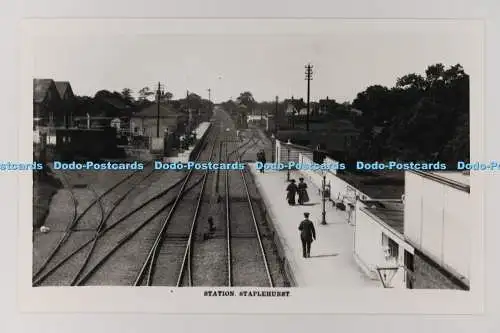 C029424 Bahnhof Staplehurst. Altes Foto
