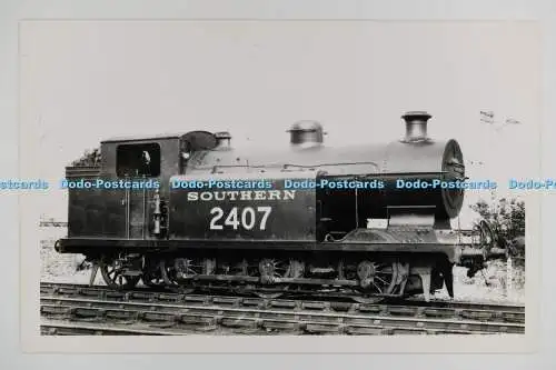 Lokomotive C028438. Süd. 2407. Altes Foto