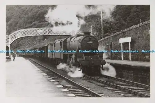 C029432 Stromeferry Station. Lokomotive. 45361. 1952. Altes Foto