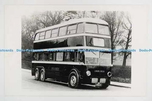C028452 Trolleybus. 308H. London United. Altes Foto