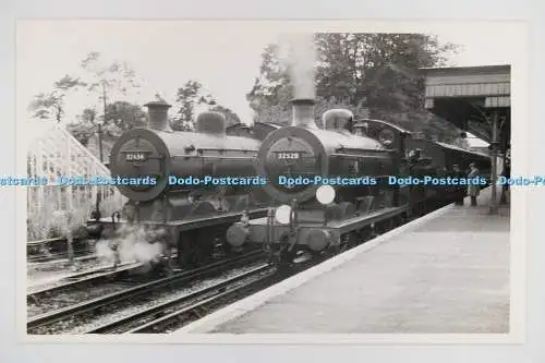 Lokomotive C028454. 32434. 32529. Altes Foto