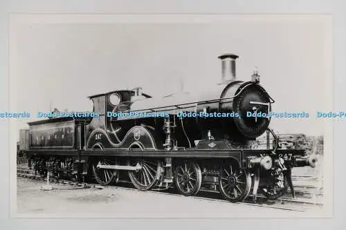 Lokomotive C028474. S.E. und C.R. 247. Altes Foto