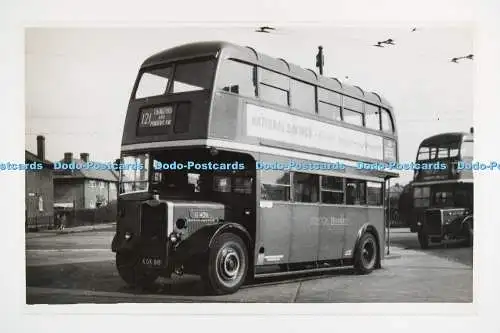 C028478 Bus. Chingford. Nr. 121. KGK981. London Transport. Altes Foto