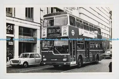 C028482 Bus. Paddington Victoria. Nr. 36A. KJD216P. S. Clennell. Glade Cottage.