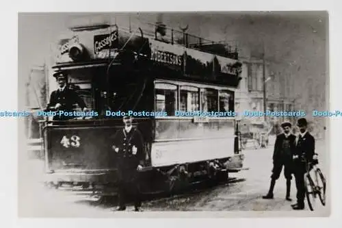Straßenbahnen C029473. 43. Southampton. Altes Foto