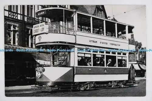Straßenbahn C028486. Opernhaus. Lytham St. Annes Corporation. R. Wilson. Altes Foto