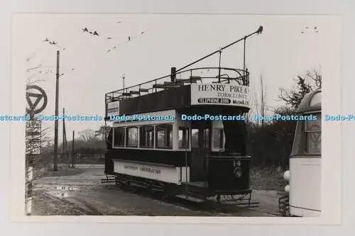 Straßenbahnen C029480. Lowestoft Corporation. 14. Altes Foto