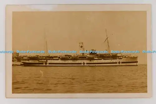 C028520 RFA Maine. Krankenhausschiff. SS Panama. Altes Foto