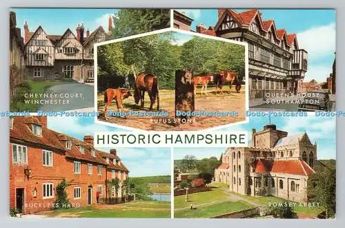 R780515 Historic Hampshire. Rufus Stein. J. Salmon. Sevenoaks. Multi View