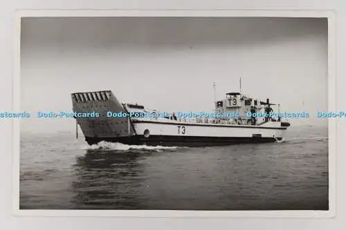 C028531 Royal Navy Landing Craft T3. Wright Logan. Altes Foto