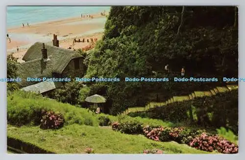 R780532 I.W. Shanklin. Fischerhaus am Fuße des Chines. Nahe. Ventno