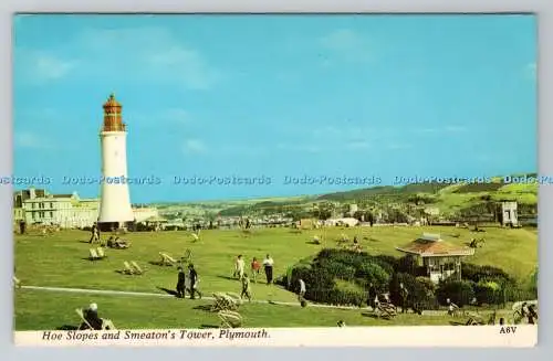 R780544 Plymouth. Hackpisten und Smeaton Tower. Harvey Barton. 1970