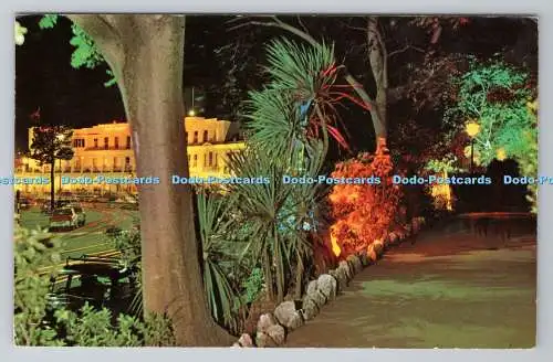 R780552 Torquay. Die Beleuchtungen. PM. Totnes. Devon. 1967