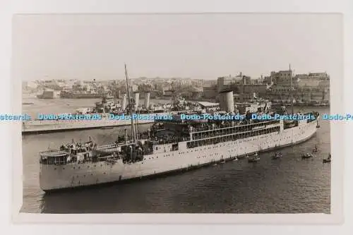 C028580 SS Circassia. The London Studio. Joseph Pavia. Valletta. Malta. Altes Foto