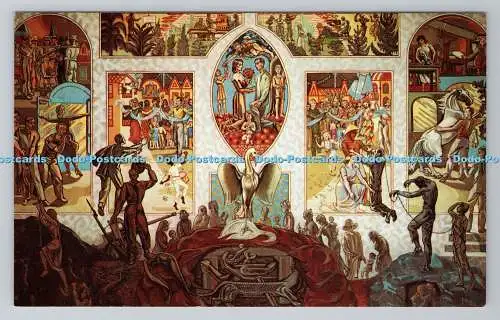 R780588 New York. Das Wandbild in der Kammer des Sicherheitsrats der Vereinten Nationen Er