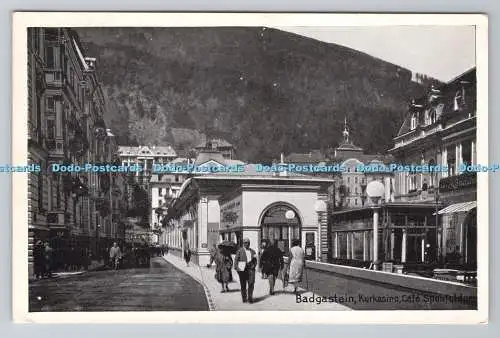 R781287 Badgastein. Kurkasino Cafe Sponfeldner. Josef Hutteger