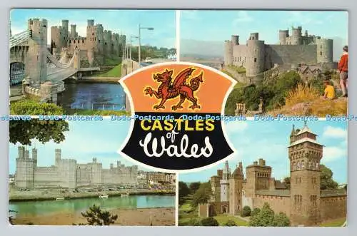 R780608 Castles of Wales. Cardiff Castle. E. T. W. Dennis. Scarborough. London.